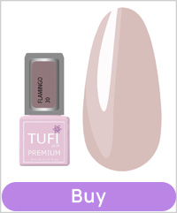 TUFI profi FLAMINGO 30 Crystal Rose gel polish